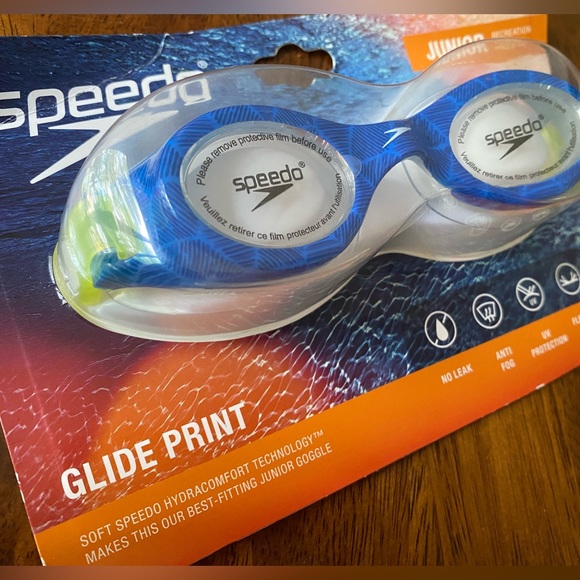 NWT! Speedo Jr Swim Goggles - Picture 1 of 9